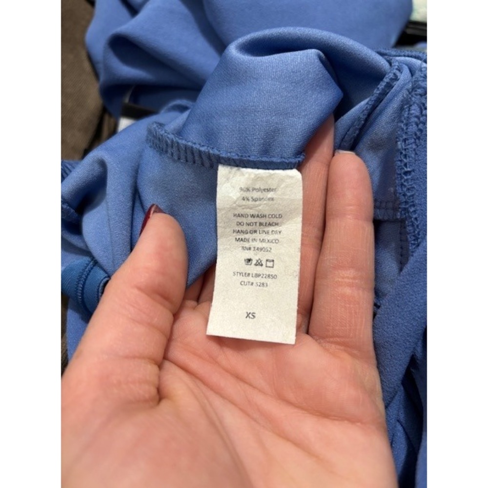 Fashion Nova Blue High Waist Wide Leg Dress Pants Trousers - Picture 4 of 4